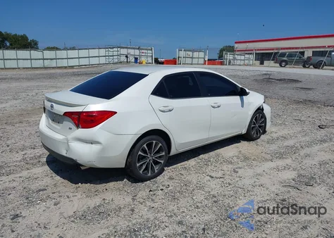 2017 Toyota Corolla Se z USA, uszkodzony, nr VIN 5YFBURHE3HP737776